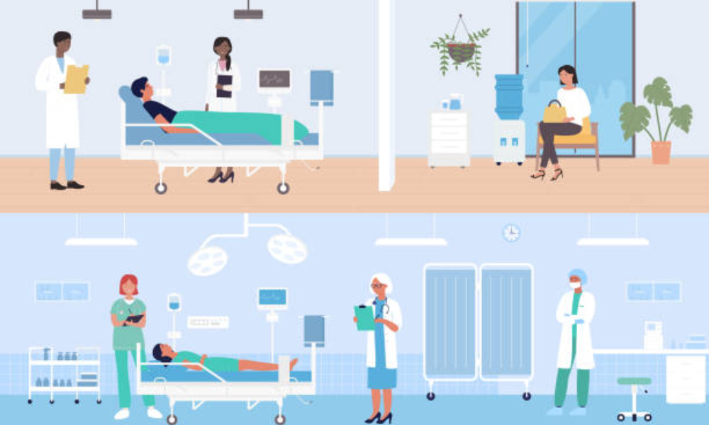 SHARING WARD FOR MALE AND FEMALE