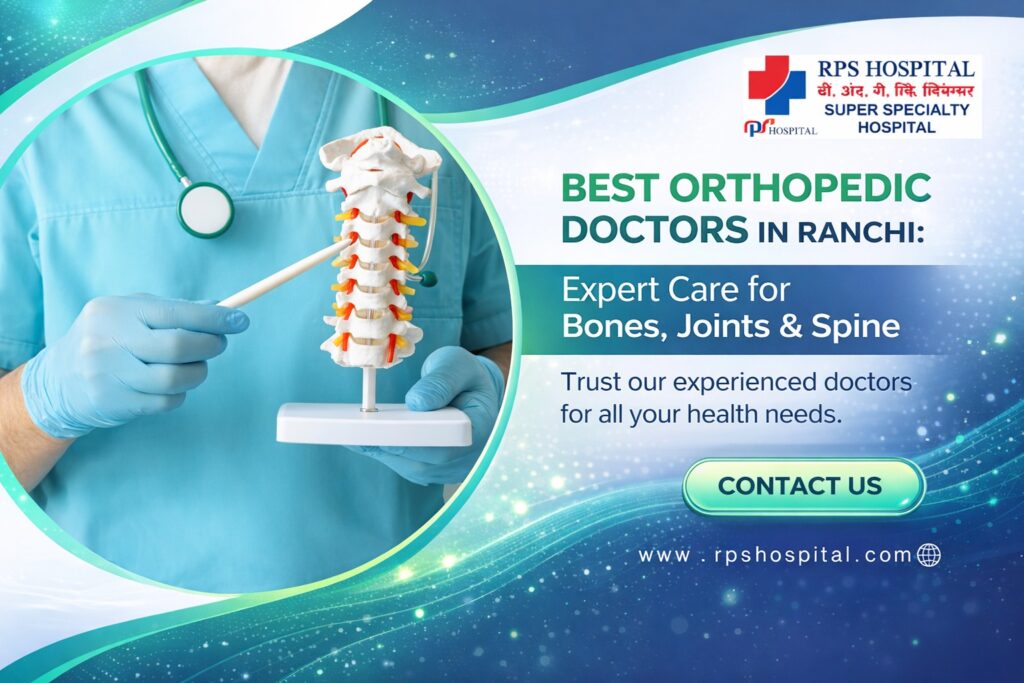 Best Orthopedic Doctors in Ranchi Expert Care for Bones, Joints & Spine