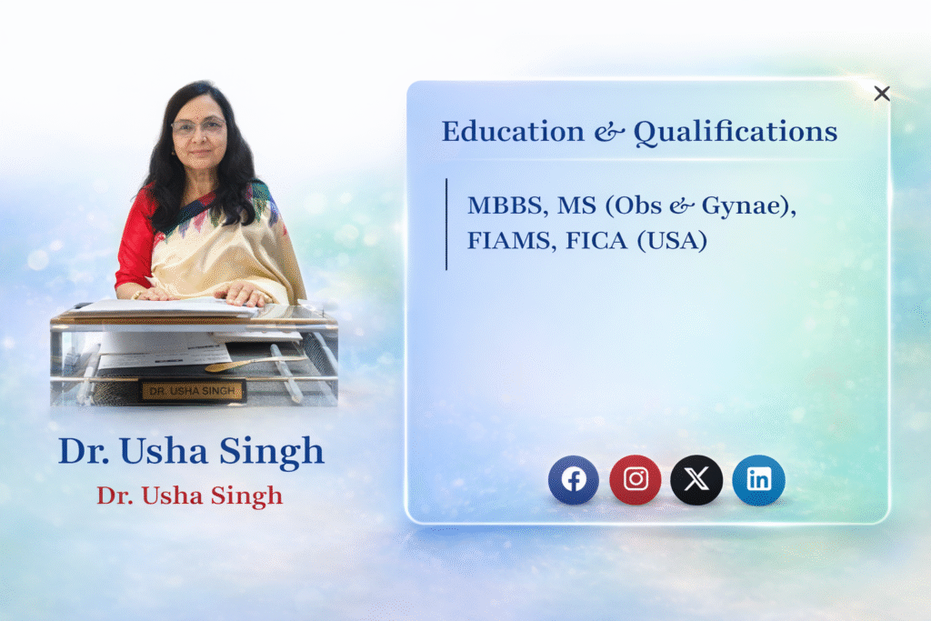 Dr. Usha Singh – Best Gynecologist in Ranchi at R.P.S. Hospital