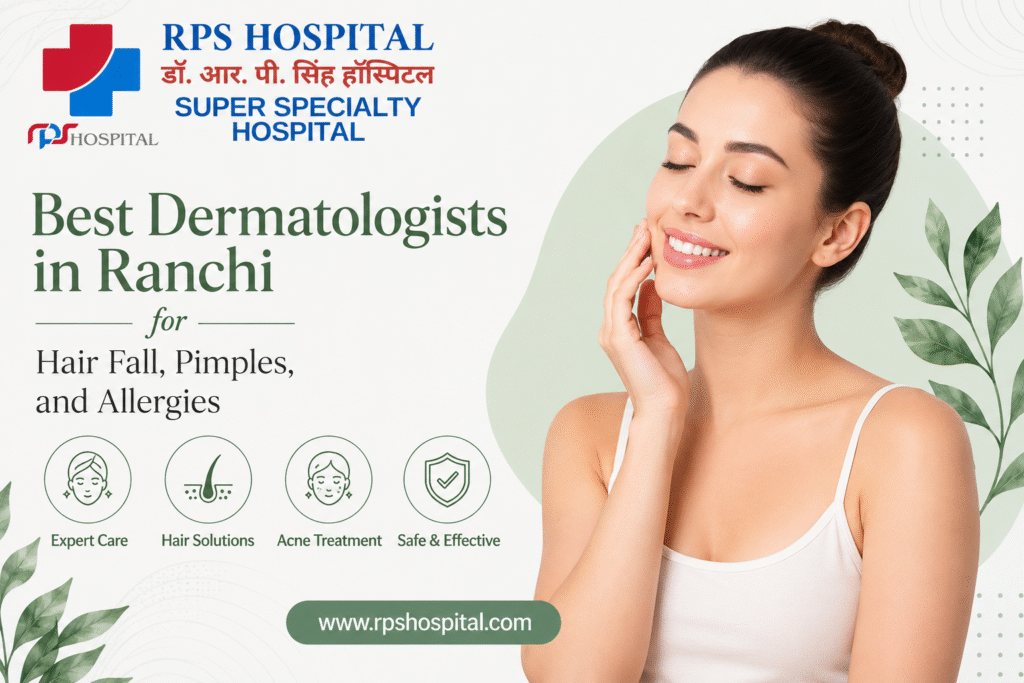 Best Dermatologists in Ranchi for Hair Fall, Pimples, and Allergies
