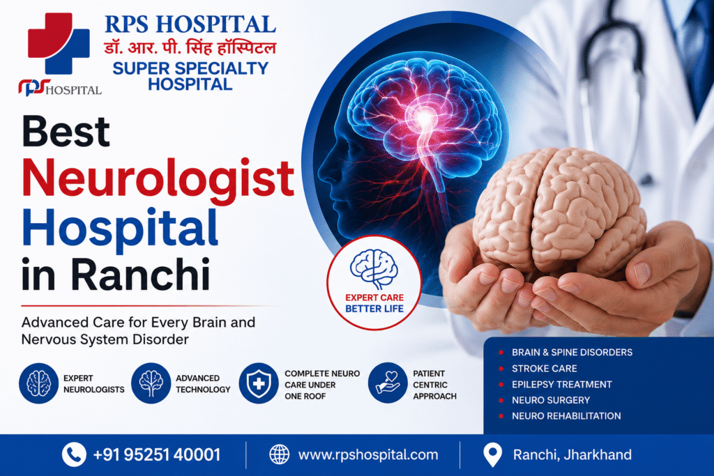 Best Neurologist Hospital in Ranchi with Expert Neuro Specialists