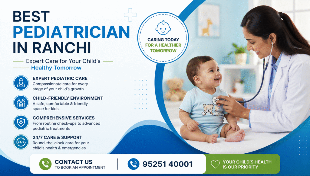 Best Paediatrician in Ranchi Expert Child Healthcare for Every Age